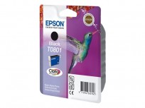 Epson T0801 Black Claria Ink [C13T08014020]