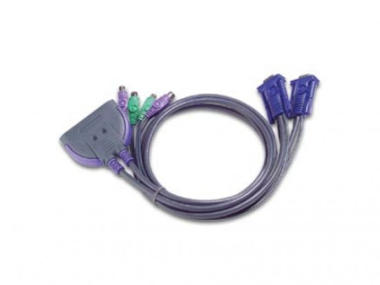 Aten KVM 2 Port PS/2 Switch [CS62]