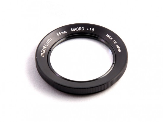 55 mm Macro +10 Filter
