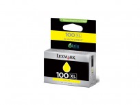 Lexmark 100XL Yellow High Yield Ink Cartridge [14N1071E]