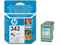 Hewlett Packard HP 343 Tri-color Inkjet Print Cartridge [C8766EE]