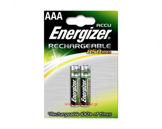 Energizer Accu Rechargable Battery AAA 850mAh [pack of 2]